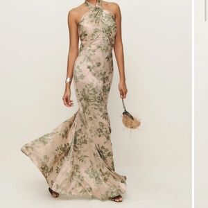 Reformation Veria Silk Dress